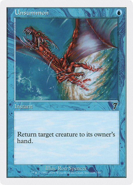 Unsummon (7ED-108)