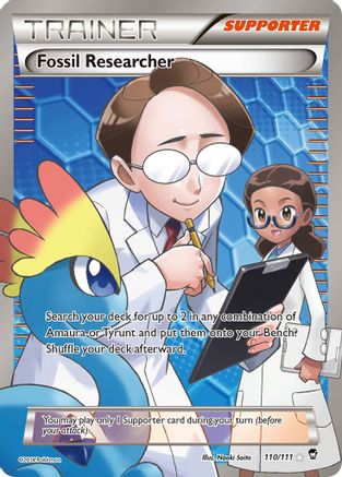 Fossil Researcher (110 Full Art) (FFI-110) (Holofoil)