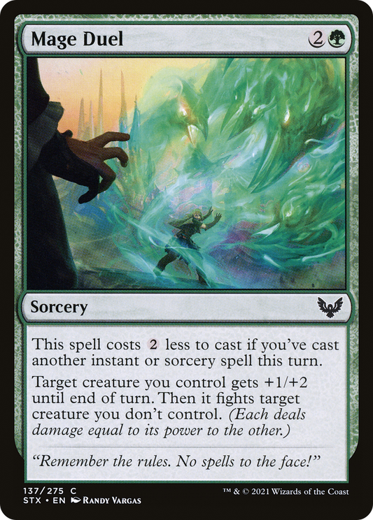 Mage Duel (STX-137) (Foil)