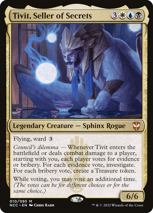 Tivit, Seller of Secrets (NCC-010) (Foil)