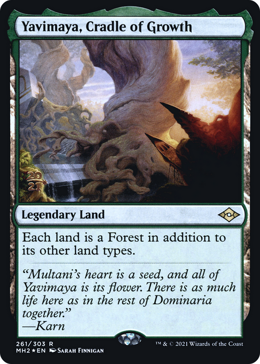 Yavimaya, Cradle of Growth (PRE-261S) (Foil)
