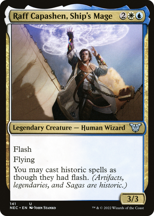 Raff Capashen, Ship's Mage (NEC-141)
