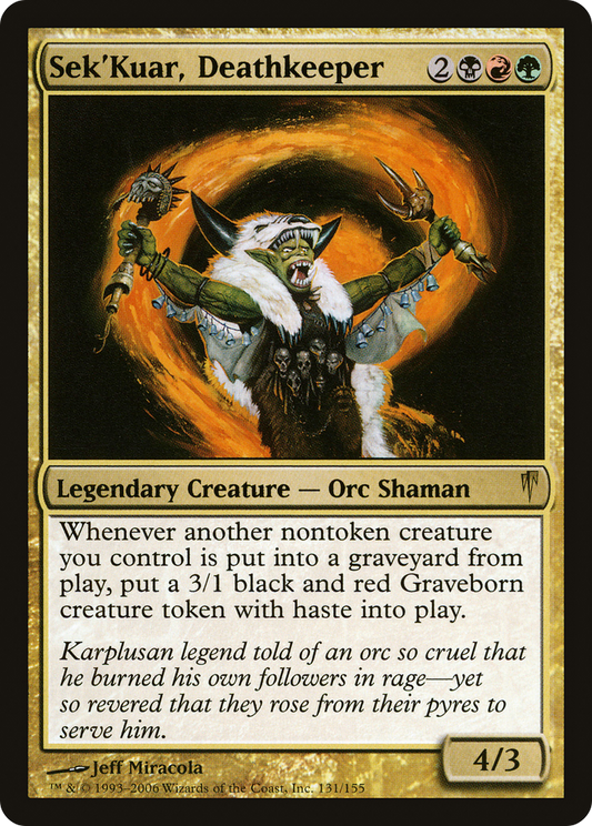 Sek'Kuar, Deathkeeper (CSP-131)