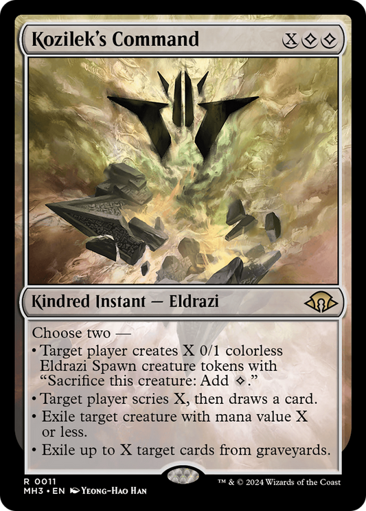 Kozilek's Command (MH3-011) (Foil)