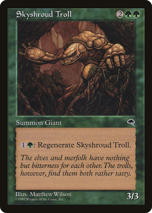Skyshroud Troll (TMP-257)