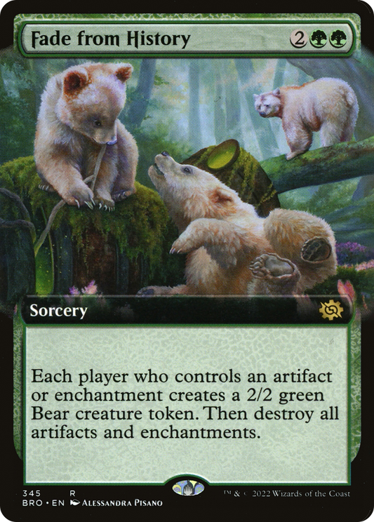 Fade from History (BRO-345) (Extended Art) (Foil)