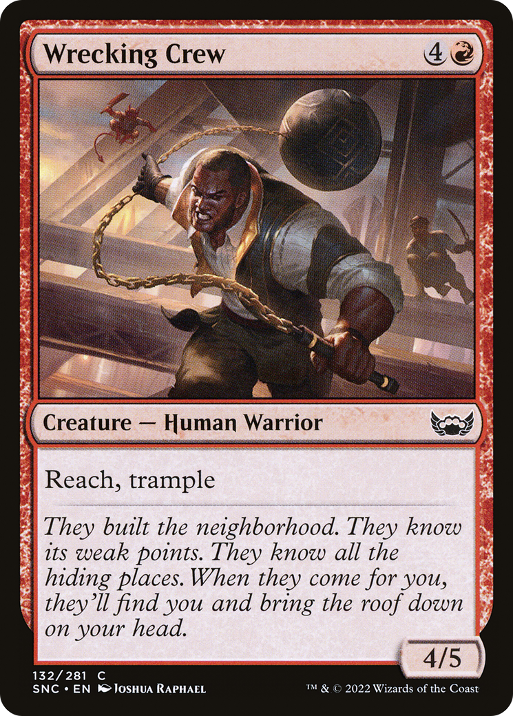 Wrecking Crew (SNC-132) (Foil)