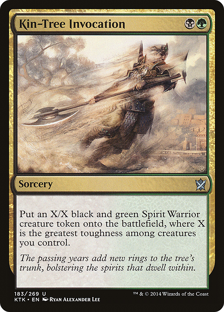 Kin-Tree Invocation (KTK-183) (Foil)