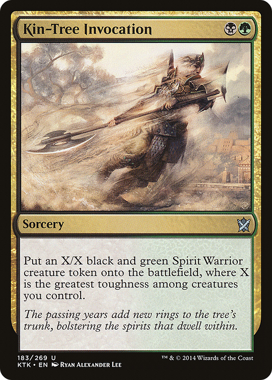 Kin-Tree Invocation (KTK-183) (Foil)
