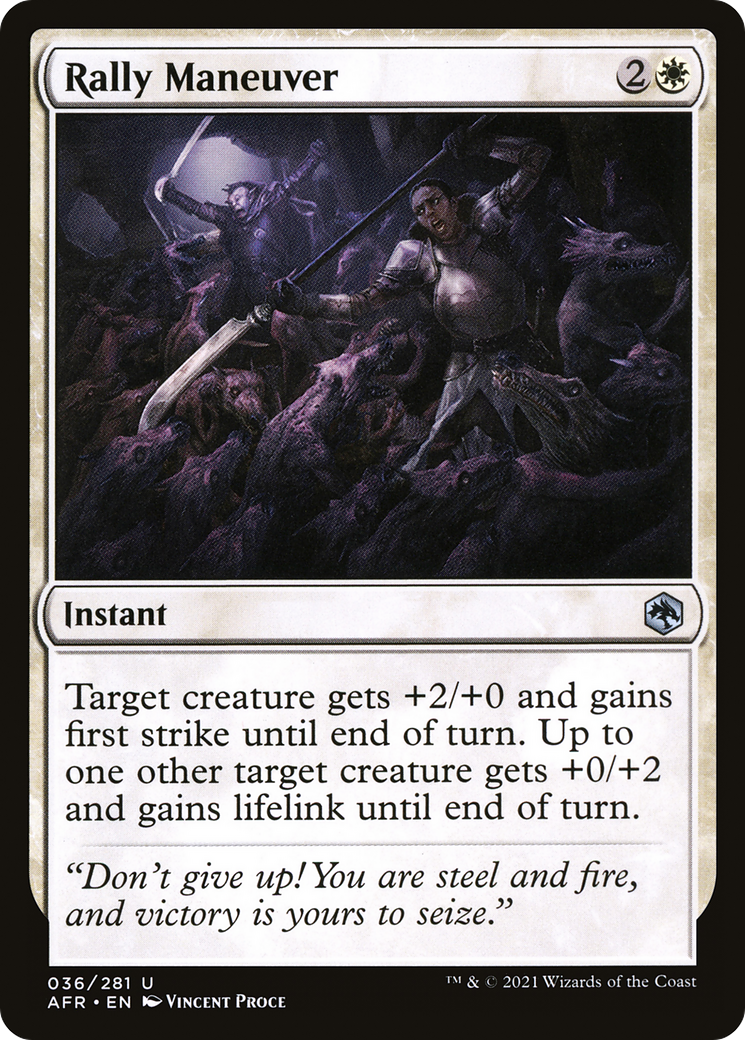 Rally Maneuver (AFR-036) (Foil)