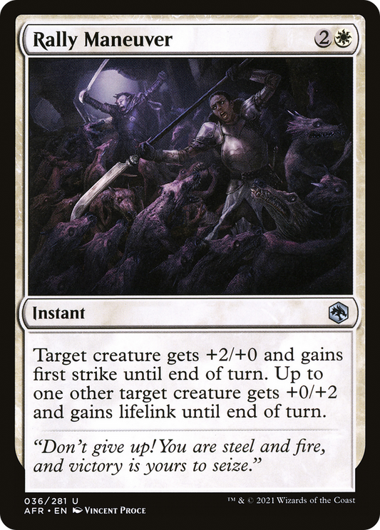 Rally Maneuver (AFR-036) (Foil)