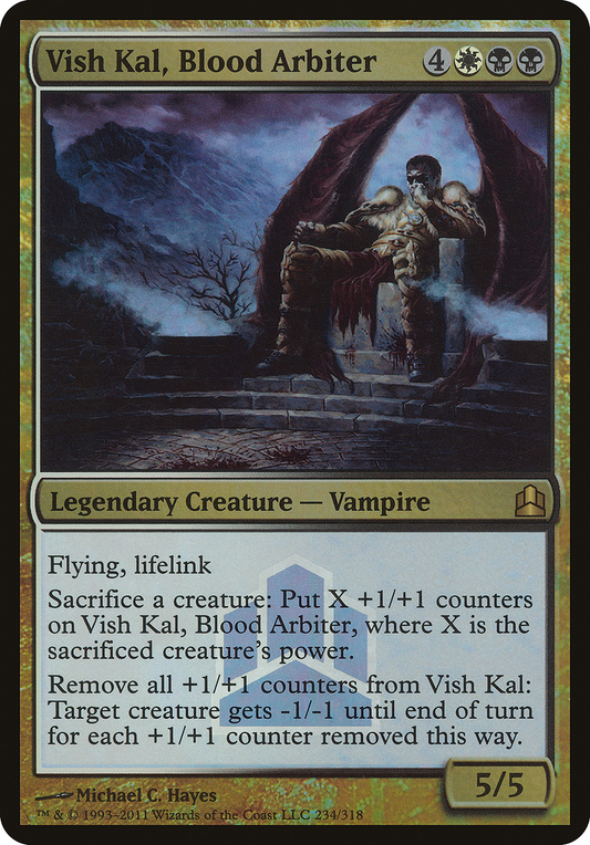 Vish Kal, Blood Arbiter (OVER-234) (Foil)