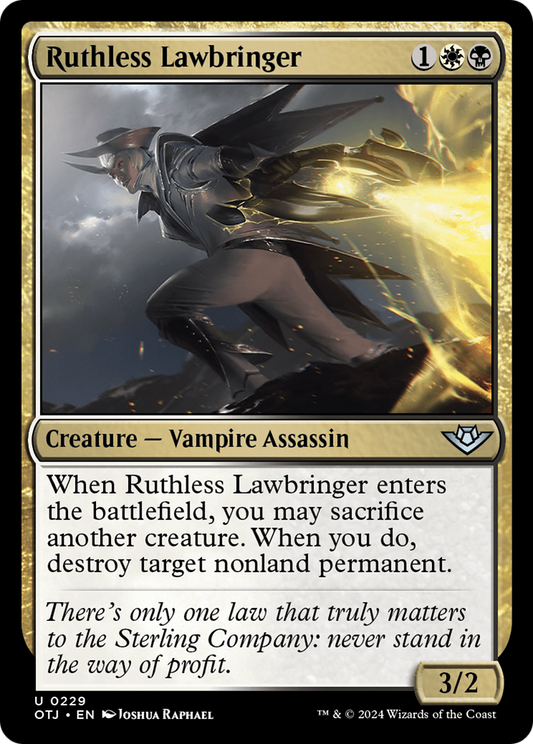 Ruthless Lawbringer (OTJ-229) (Foil)