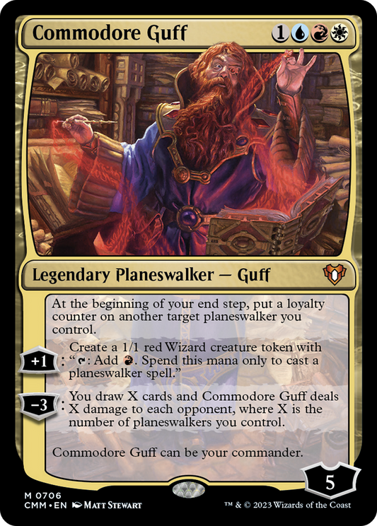 Commodore Guff (CMM-706) (Foil)
