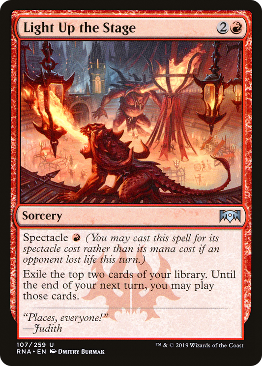 Light Up the Stage (RNA-107) (Foil)