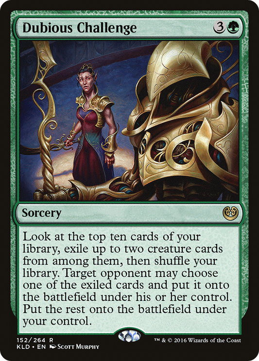 Dubious Challenge (KLD-152) (Foil)