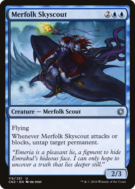 Merfolk Skyscout (CN2-115) (Foil)