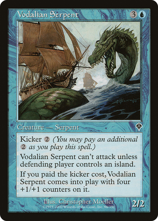 Vodalian Serpent (INV-086) (Foil)