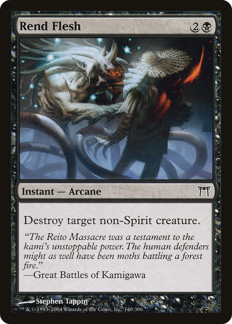 Rend Flesh (CHK-140) (Foil)