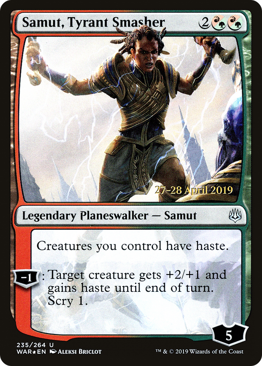 Samut, Tyrant Smasher (PRE-235S) (Foil)