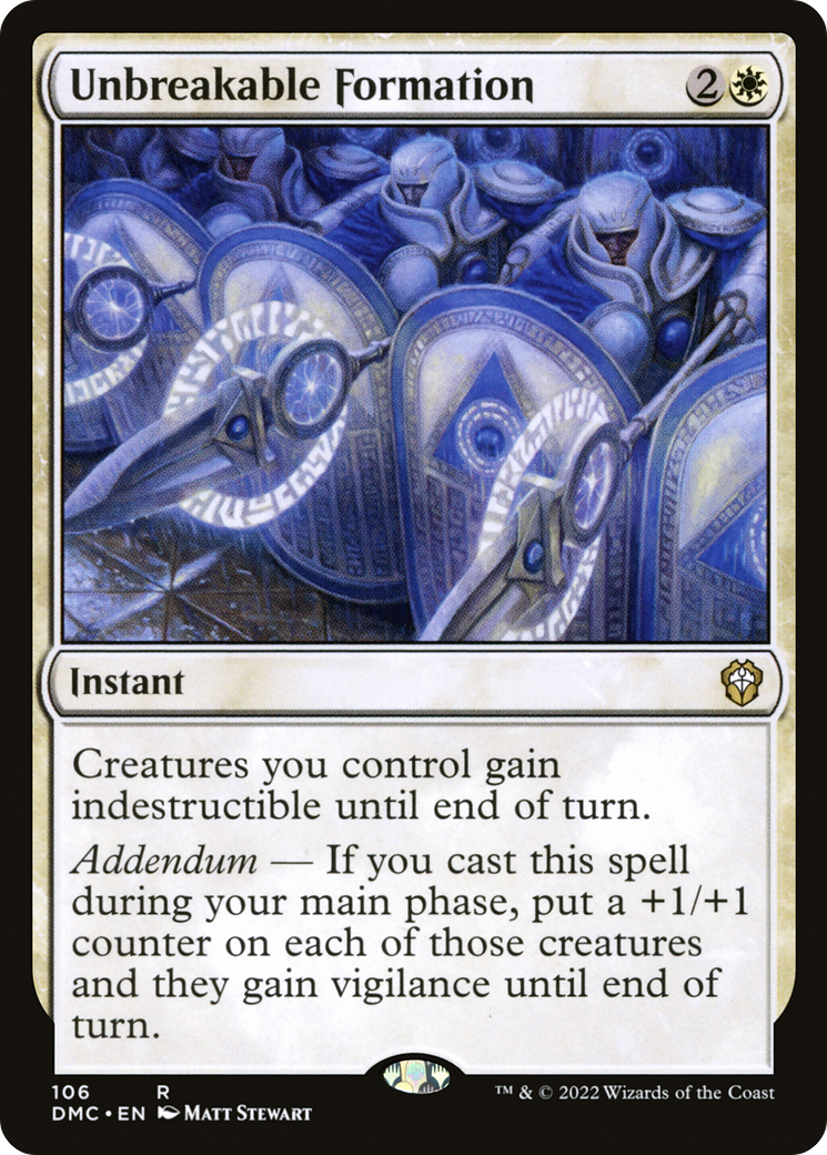Unbreakable Formation (DMC-106)