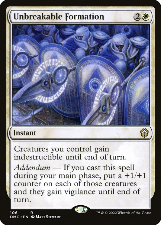 Unbreakable Formation (DMC-106)
