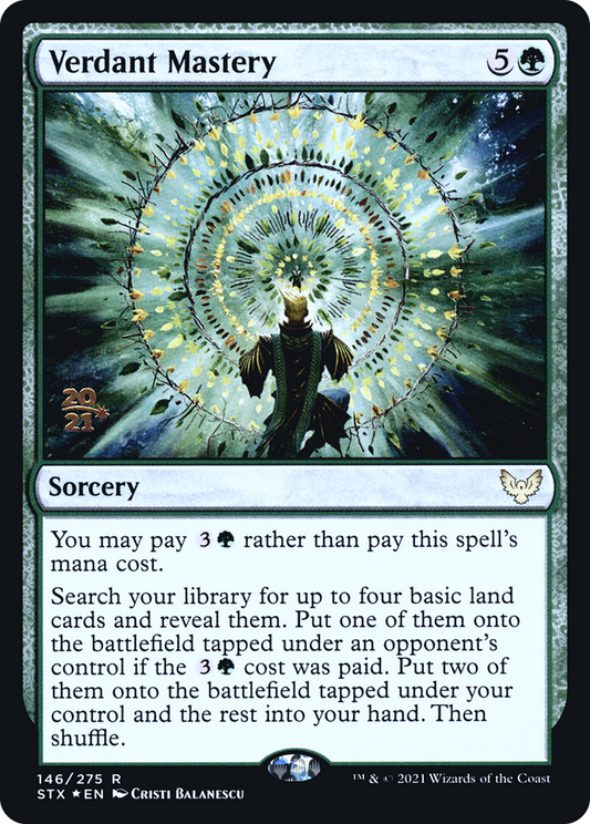 Verdant Mastery (PRE-146S) (Foil)