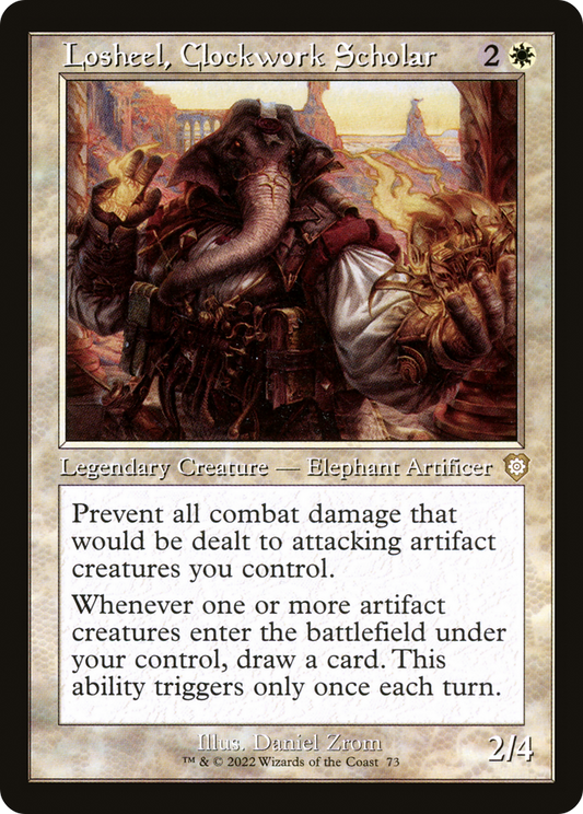 Losheel, Clockwork Scholar (BRC-073)