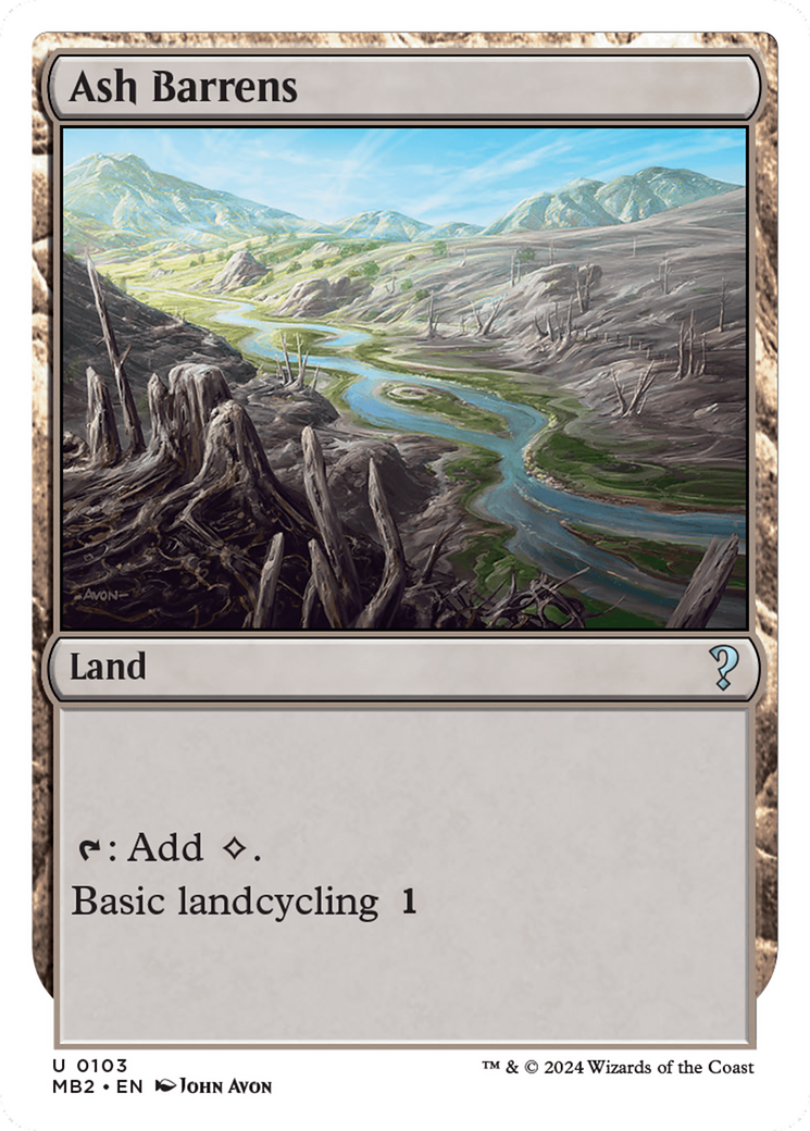 Ash Barrens (MB2-103)