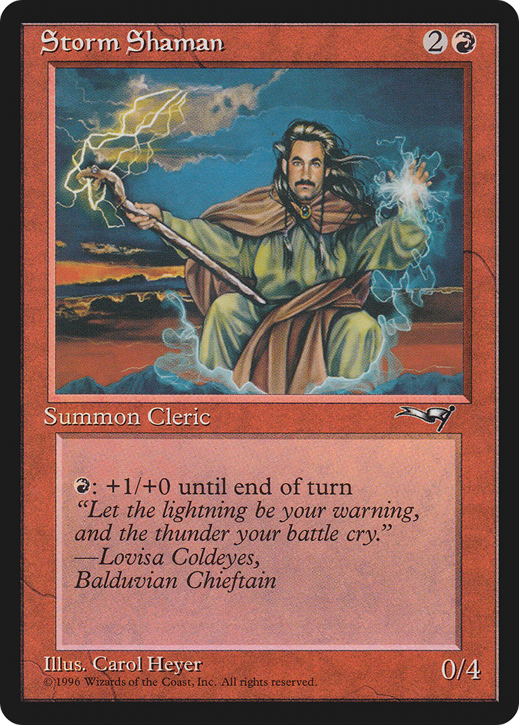 Storm Shaman (ALL-81A)