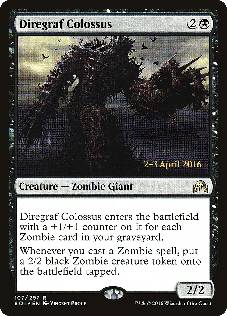 Diregraf Colossus (PRE-107S) (Foil)