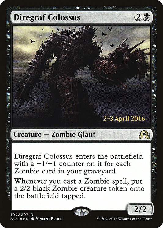 Diregraf Colossus (PRE-107S) (Foil)