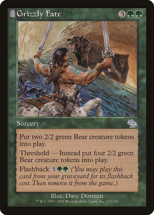 Grizzly Fate (JUD-119) (Foil)