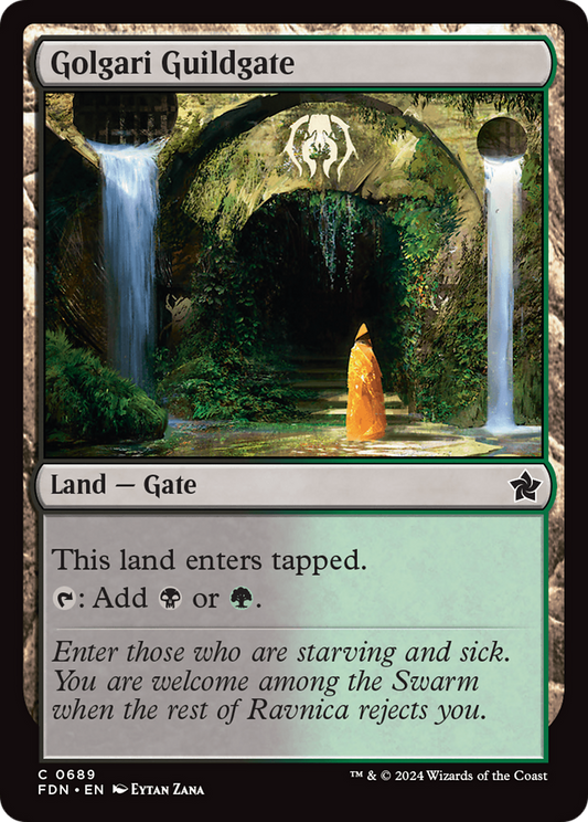Golgari Guildgate (FDN-689)