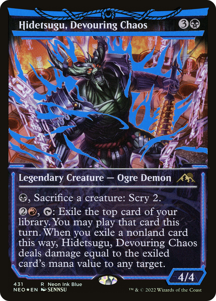 Hidetsugu, Devouring Chaos (NEO-431) (Showcase) (Foil)