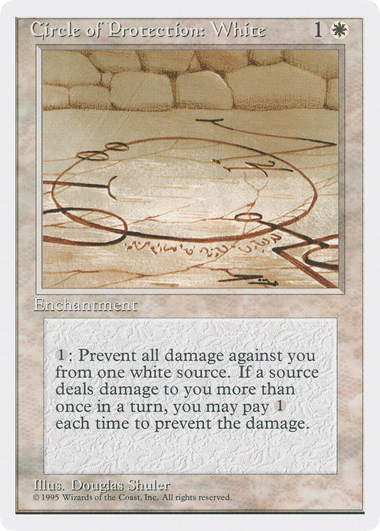 Circle of Protection: White (4ED-018)