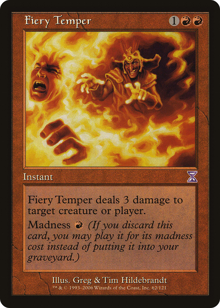Fiery Temper (TSB-062) (Foil)