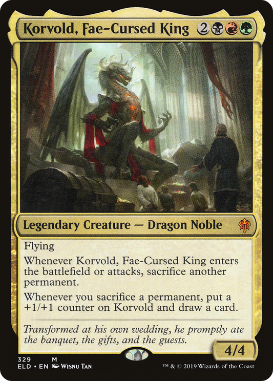 Korvold, Fae-Cursed King (ELD-329)