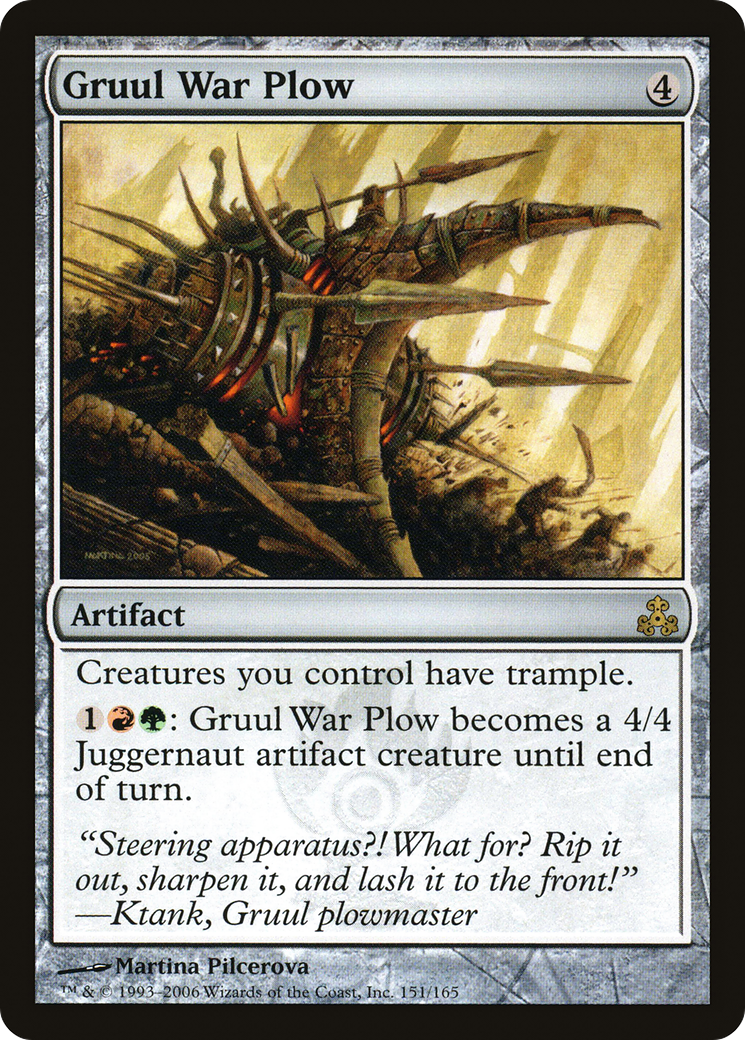 Gruul War Plow (GPT-151)