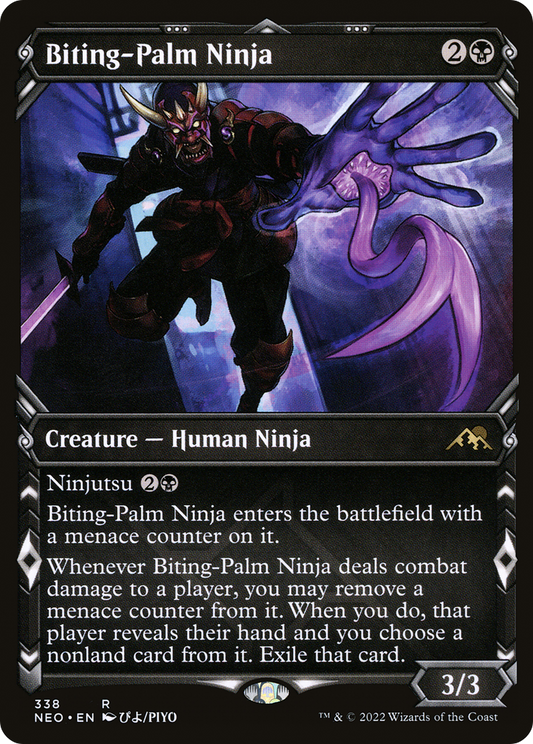 Biting-Palm Ninja (NEO-338) (Showcase)
