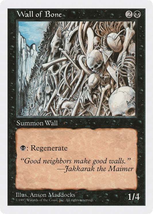 Wall of Bone (5ED-203)