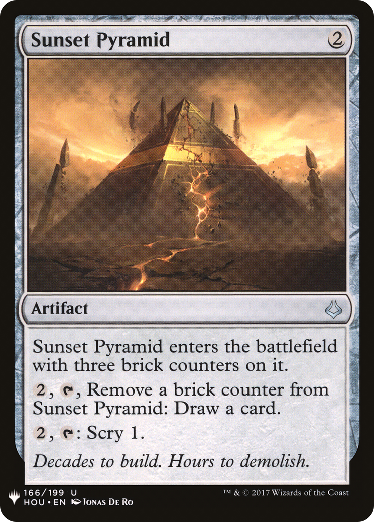Sunset Pyramid (LIST-HOU-166)