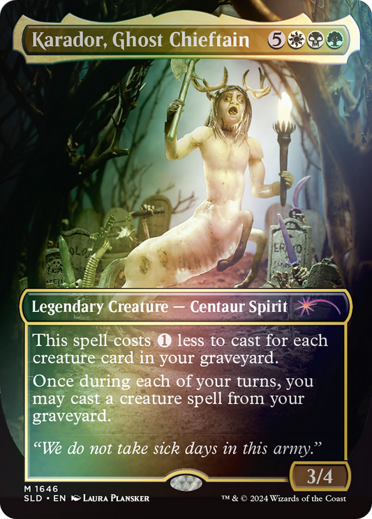 Karador, Ghost Chieftain (SLD-1646★) (Foil)
