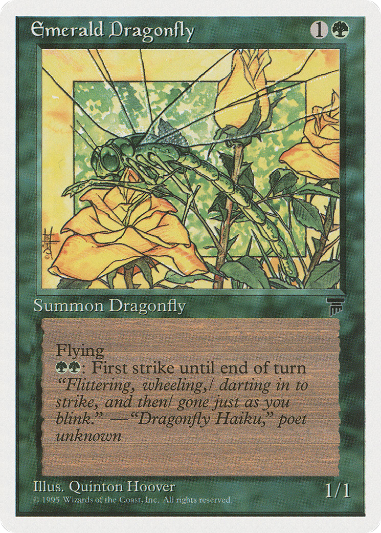 Emerald Dragonfly (CHR-063)