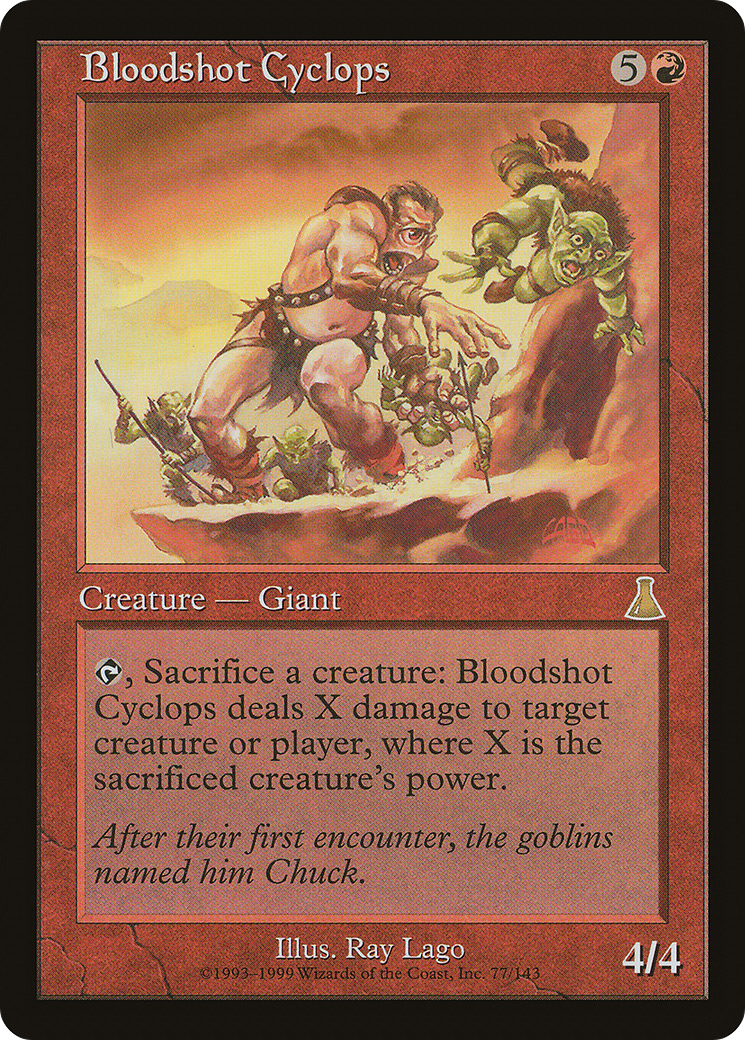Bloodshot Cyclops (UDS-077) (Foil)