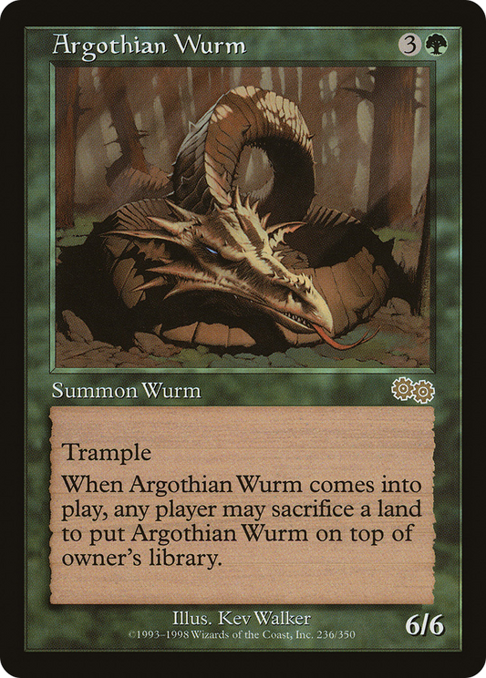 Argothian Wurm (USG-236)