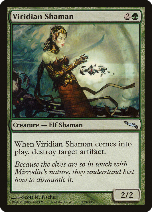 Viridian Shaman (MRD-139) (Foil)