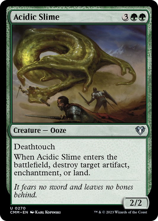 Acidic Slime (CMM-270) (Foil)