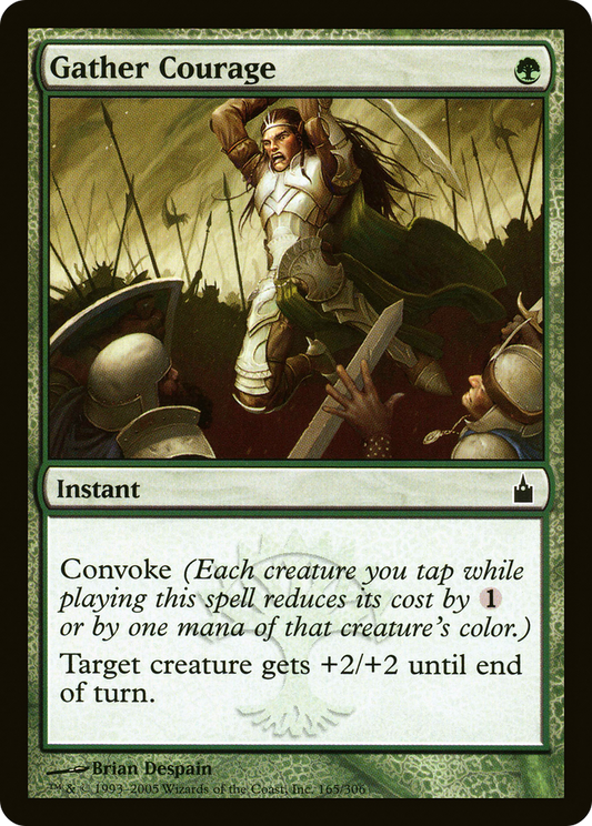 Gather Courage (RAV-165) (Foil)