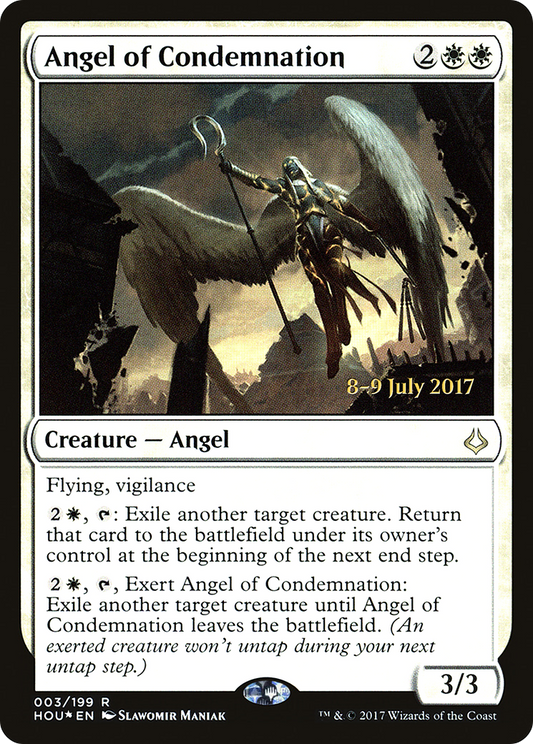 Angel of Condemnation (PRE-03S) (Foil)